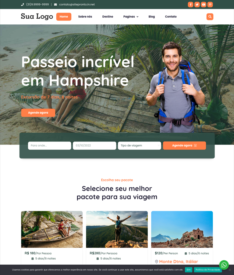 Modelo 044 - Agência de viagens