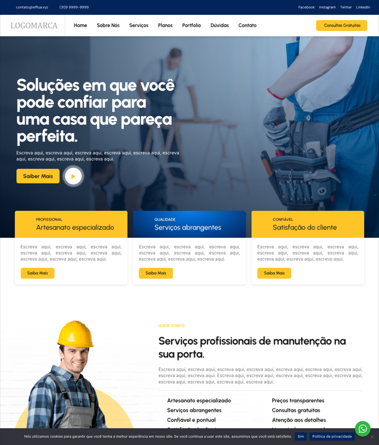 Modelo 056 - Manutenção residencial
